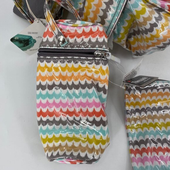 Kalencom New Orleans Colorful Extra Large Diaper Bag | Buckle Closure - Picture 6 of 7